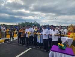 Daeng Amhar dan Mustamin Bakri Dampingi Gubernur Ansar Resmikan Jembatan Semala Natuna