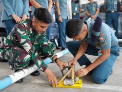 Prajurit Koarmada I Dibekali Ilmu Survival Modern: Bikin Api hingga Hidroponik