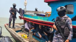 Selamat dari Jeratan Sindikat TNI AL Gagalkan Penyelundupan PMI Ilegal, 6 Orang Diamankan di Perairan Asahan