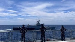 KRI Bung Hatta 370 Gandeng Dua Kapal Perang Malaysia Gelar Latihan Gabungan di Laut Jawa, Tunjukkan Eratnya Diplomasi Maritim