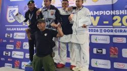 Prajurit Koarmada II Ukir Prestasi Gemilang pada Kejurnas Karate Kasal Cup V Tahun 2026