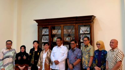 pertemuan antara jajaran pengurus teras APPMBGI dengan Menteri Pertanian Andi Amran Sulaiman.