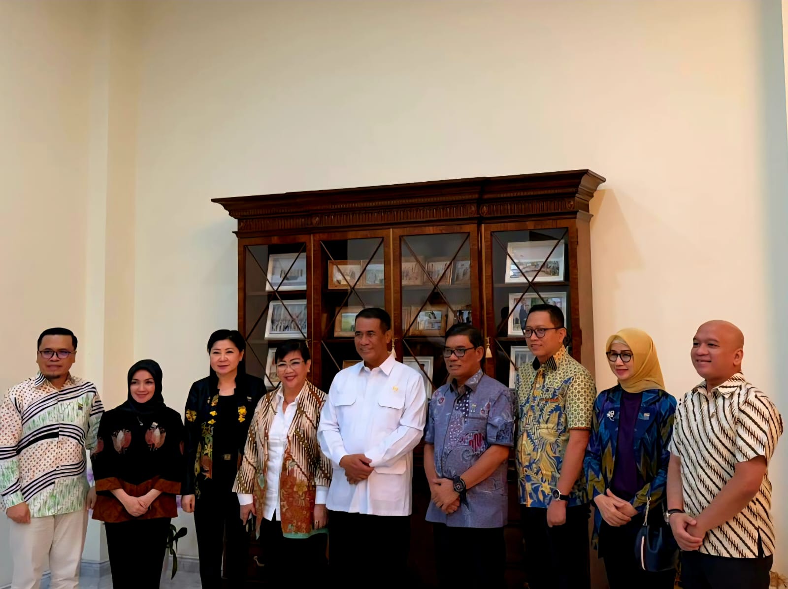 pertemuan antara jajaran pengurus teras APPMBGI dengan Menteri Pertanian Andi Amran Sulaiman.