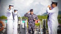 KRI Raden Eddy Martadinata 331 Sandar di Ambon Usai Sukses Jalani Latma Kakadu 26 di Australia