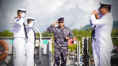 Komandan Komando Daerah TNI Angkatan Laut (Dankodaeral) IX, Laksamana Muda TNI Hanarko Djodi Pamungkas, S.H