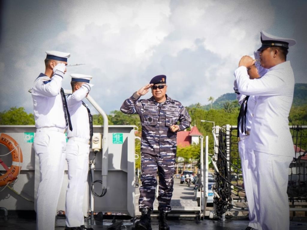 Komandan Komando Daerah TNI Angkatan Laut (Dankodaeral) IX, Laksamana Muda TNI Hanarko Djodi Pamungkas, S.H