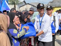 ‎Muhibah Diplomasi Duta Bangsa: Taruna AAL 73 Berbagi 150 Paket Sembako untuk Nelayan Belawan