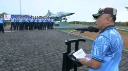 Lanud Raja Haji Fisabilillah Gelar Kerja Bakti Sambut HUT Ke 80 TNI Angkatan Udara