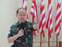 Pererat Solidaritas, Danlanal Ranai Pimpin Jam Komandan di Aula Mess Tjiptadi