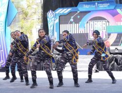 Tim Dara Laut Kowal Kodaeral IX Curi Perhatian di Pembukaan Salam Fest X Moluccas Digifest 2026