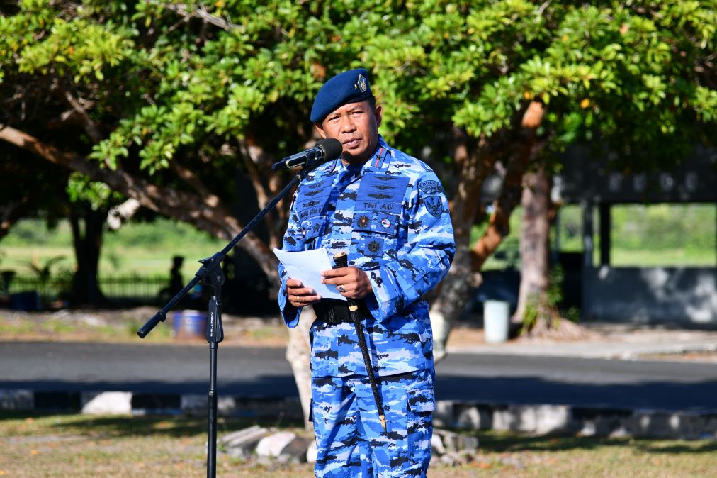 Komandan Lanud RSA, Marsekal Pertama TNI Onesmus Gede Rai Aryadi