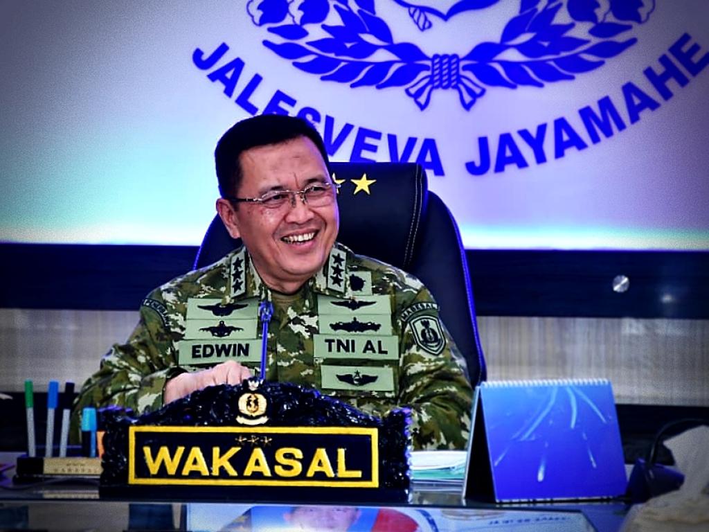 Wakil Kepala Staf Angkatan Laut (Wakasal) Laksamana Madya TNI Edwin