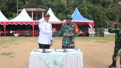 TNI Buka Kunci Isolasi Desa Bayat: TMMD ke 128 Kodim Natuna Bangun Jalan Penghubung Harapan di Anambas