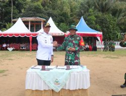 TNI Buka Kunci Isolasi Desa Bayat: TMMD ke 128 Kodim Natuna Bangun Jalan Penghubung Harapan di Anambas