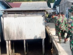 TMMD ke 128 Anambas: Dandim 0318 Natuna Pimpin Cek RLTH Ibu Sarifah, Wujud Nyata TNI Membangun Desa