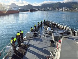 Dari Cape Town ke Port Louis 8 Hari Mengarungi Atlantik, KRI Canopus 936 Bawa Semangat Jalesveva Jayamahe