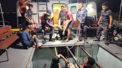 KAL Tedung Sukses Evakuasi Dramatis 4 Nelayan di Tengah Gelombang Tinggi