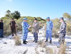 Lanud Raden Sadjad Natuna Amankan Aset Negara di Pulau Subi, Tinjau Langsung Eks Landasan Jepang