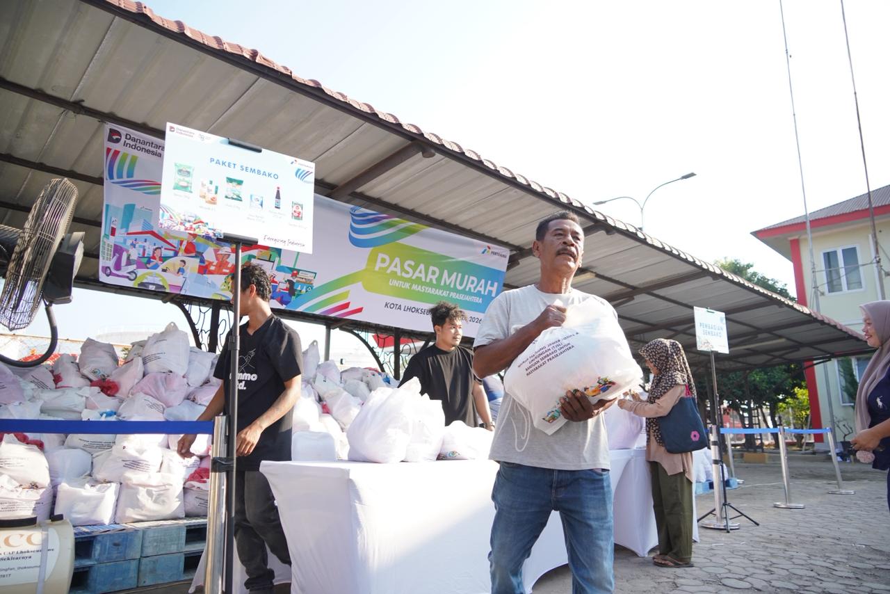 Pasar Murah bagi masyarakat