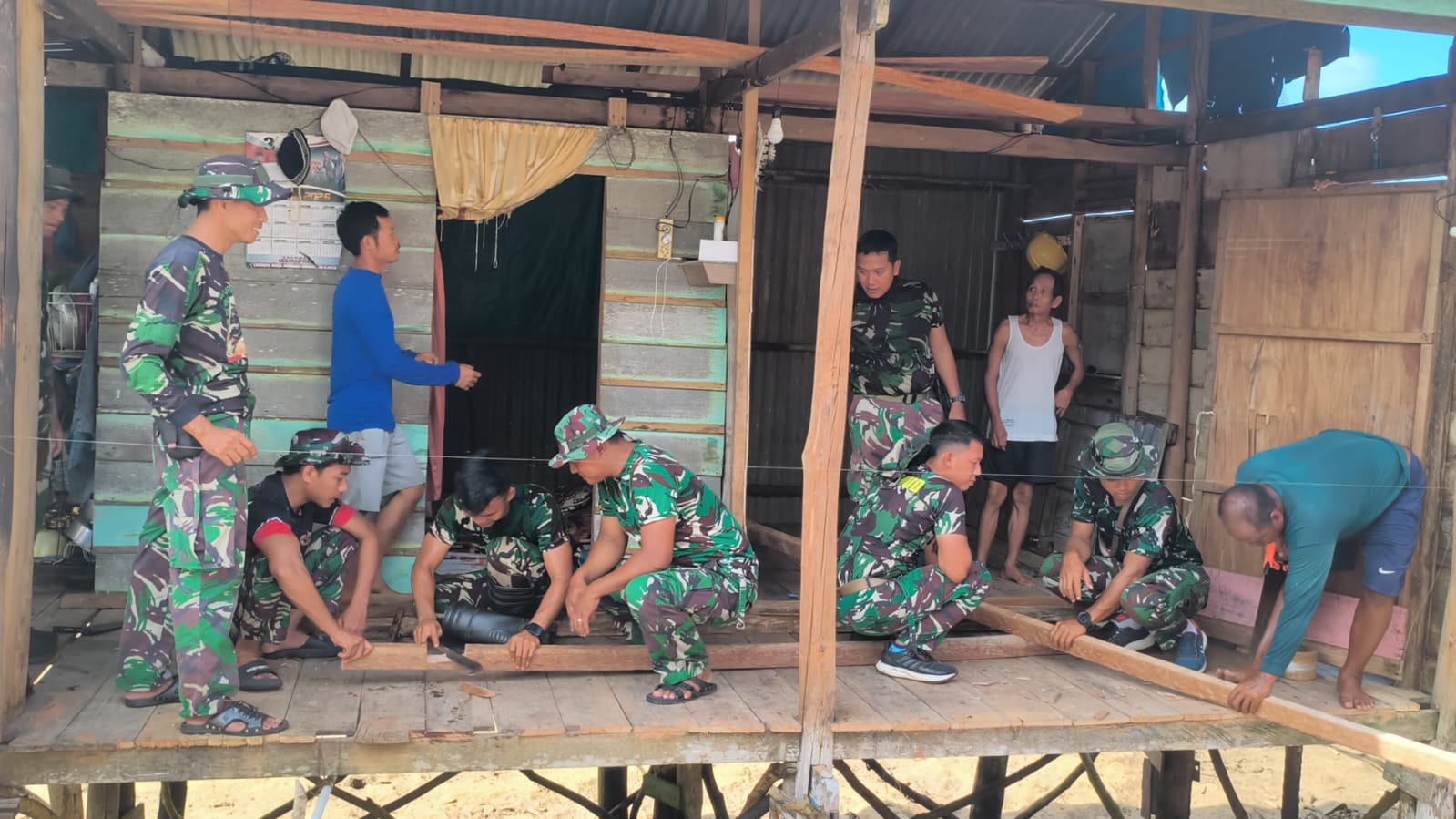 TNI Manunggal Membangun Desa (TMMD) ke-128 tahun 2026 di Kabupaten Kepulauan Anambas