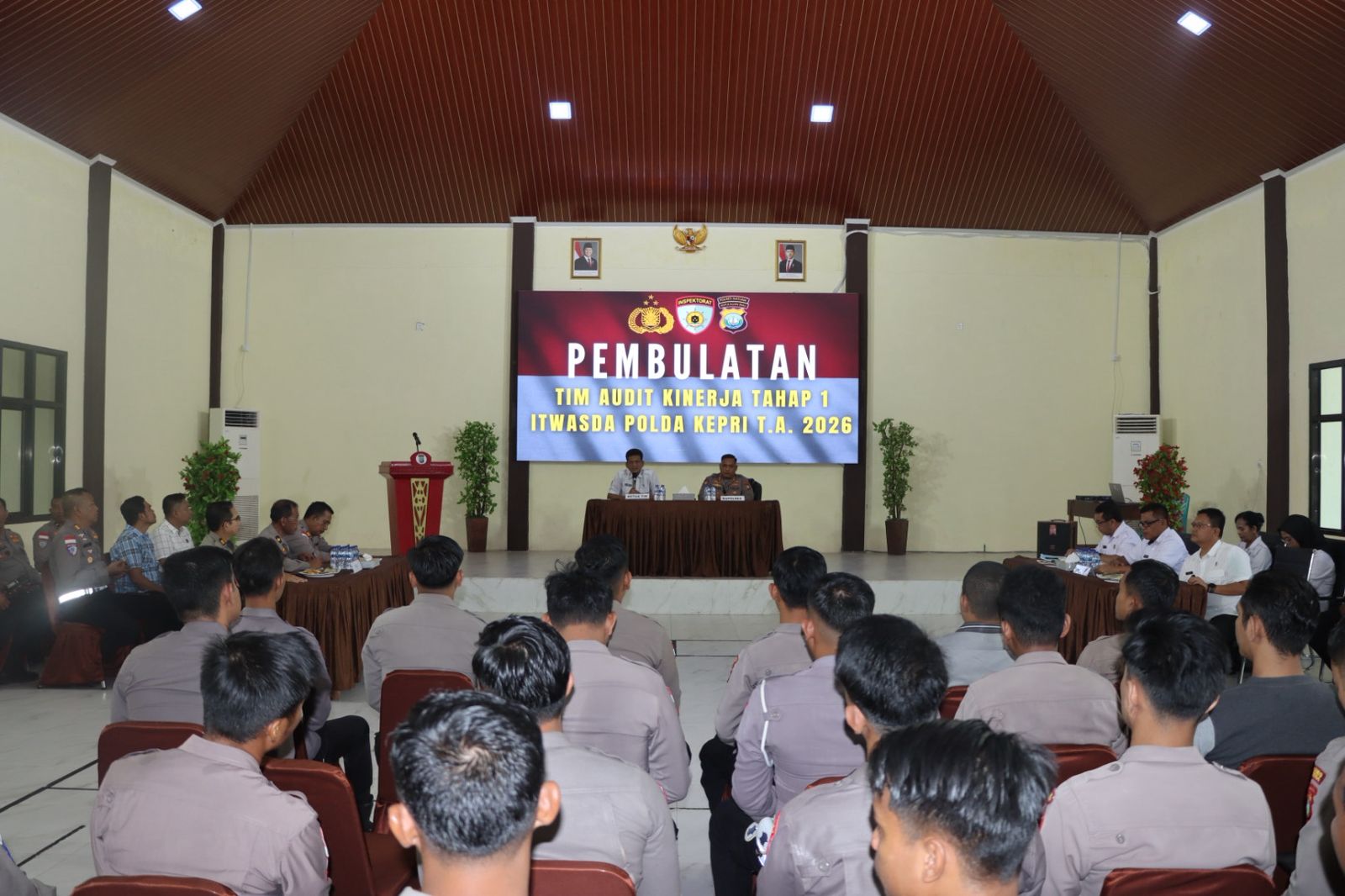 Tim Audit Kinerja Inspektorat Pengawasan Daerah (Itwasda) Polda Kepulauan Riau