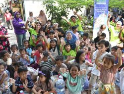Dukung Anak Indonesia Sehat, Cerdas, dan Bahagia, Biruni Foundation Salurkan Ratusan Bantuan Lewat Teman Biruni Bahagia