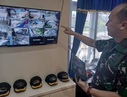Lanal Ranai Tingkatkan Keamanan Lingkungan Mako dengan Integrasi CCTV Mutakhir