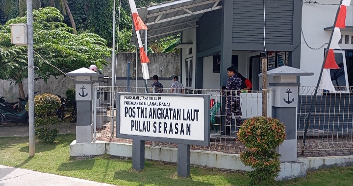 Pos TNI Angkatan Laut Pulau Serasan