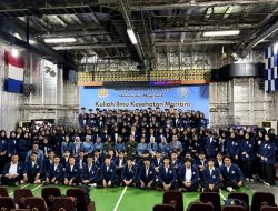 Belajar Ilmu Kesehatan Maritim di Atas Geladak Perang, Pengalaman Eksklusif Mahasiswa UHT