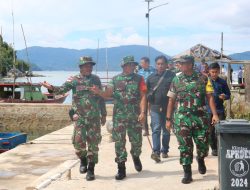 TNI Manunggal Membangun Desa: Kolonel Inf Ruruh Sejati Sambut Tim WASEV TMMD ke 128 di Anambas