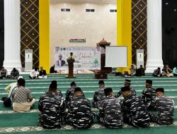 Perkuat Sinergi Umat, Lanudal Matak TNI AL Hadiri Safari Dakwah PDWI di Masjid Agung Baitul Makmur