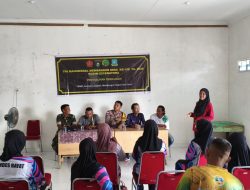 Kodim 0318 Natuna Berikan Penyuluhan Perikanan di Pian Pasir, Dukung TMMD 128 Anambas