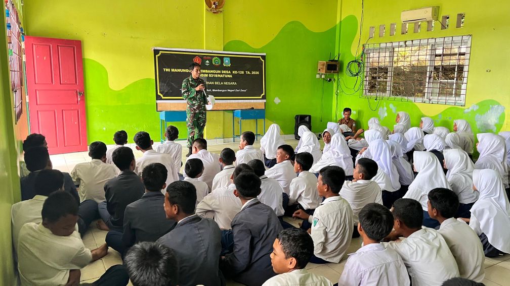 Dalam rangka pelaksanaan TNI Manunggal Membangun Desa (TMMD) ke-128 tahun 2026