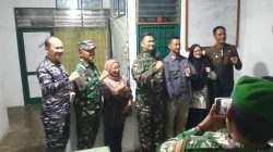 Danlanal Ranai Dampingi Panglima Kogabwilhan I Tinjau Kesiapan Pertahanan dan Energi di Pulau Serasan