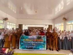 Jemput Bola Demi Pemilih Pemula, Disdukcapil Natuna Gelar Perekaman KTP el di SMAN 1 Bunguran Timur Laut