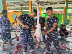 Lanudal Matak Gelar Sholat Idul Adha dan Potong Hewan Kurban, Perkuat Solidaritas Sosial