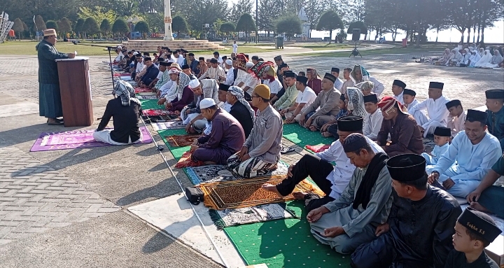 Muhammadiyah Natuna, Pantai Piwang, Sholat Id Geopark Natuna