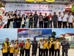 WALUBI dan PERMABUDHI  Bergandeng Tangan dengan TNI AL Gelar Bakti Sosial di Pulau Kodingareng Makassar