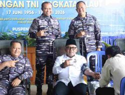 Ratusan Personel TNI AL dan Forkopimda Tanjungpinang Donor Darah Serentak, Target 300 Kantong untuk PMI