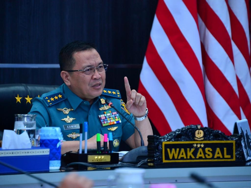 Wakil Kepala Staf Angkatan Laut (Wakasal) Laksdya TNI Edwin
