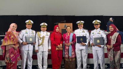 Tiga Perwira Menengah (Pamen) TNI Angkatan Laut