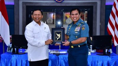 Kasal Laksamana TNI Muhammad Ali Terima Audiensi Strategis Wamen KKP Didit Herdiawan