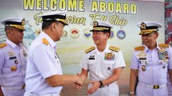 Kasal Laksamana TNI Dr. Muhammad Ali Dukung Diplomasi Maritim: KRI Bima Suci Terima Kunjungan Kehormatan Kasal Jepang di Nagasaki