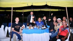 Lanud Raden Sadjad Gelar Nobar Bola Gratis di Pantai Piwang, Pererat Sinergi TNI dan Masyarakat Natuna