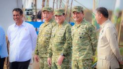 Kepala Staf Angkatan Laut (Kasal) Laksamana TNI Dr. Muhammad Ali turut hadir dalam Panen Raya Tebu Terintegrasi yang dipimpin langsung Presiden RI Prabowo Subianto