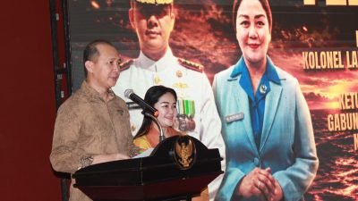Kolonel Laut (P) Ady Dharmawan, S.IP., P.S.C. Ia baru saja mengakhiri masa tugasnya sebagai Komandan Pangkalan TNI AL (Danlanal) Ranai.