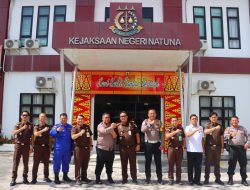 Perkuat Soliditas Penegakan Hukum, Kapolres Natuna Silaturahmi ke Kejari, Siap Dukung Kerja-Kerja Negara
