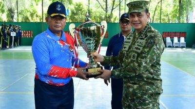 Upacara penutupan dipimpin langsung oleh Staf Khusus Kepala Staf Angkatan Laut (Kasal), Laksamana Madya TNI T.S.N.B. Hutabarat, M.M.S.