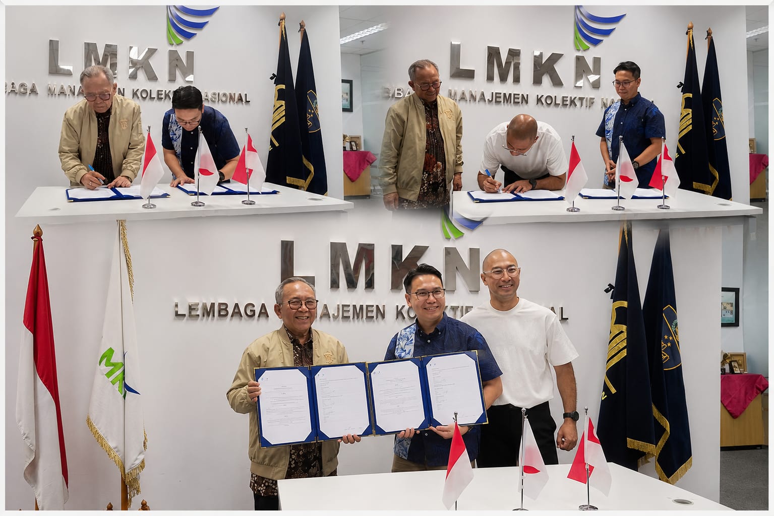 Lembaga Manajemen Kolektif Nasional (LMKN) menjalin kerja sama strategis