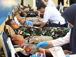 Danlanudal Sabang Pimpin Aksi Kemanusiaan: Donor Darah dan Pengobatan Gratis Warnai Hari Bakti TNI AU ke 79